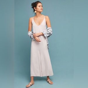 Anthropologie Tina Jo Light Pink Jumpsuit